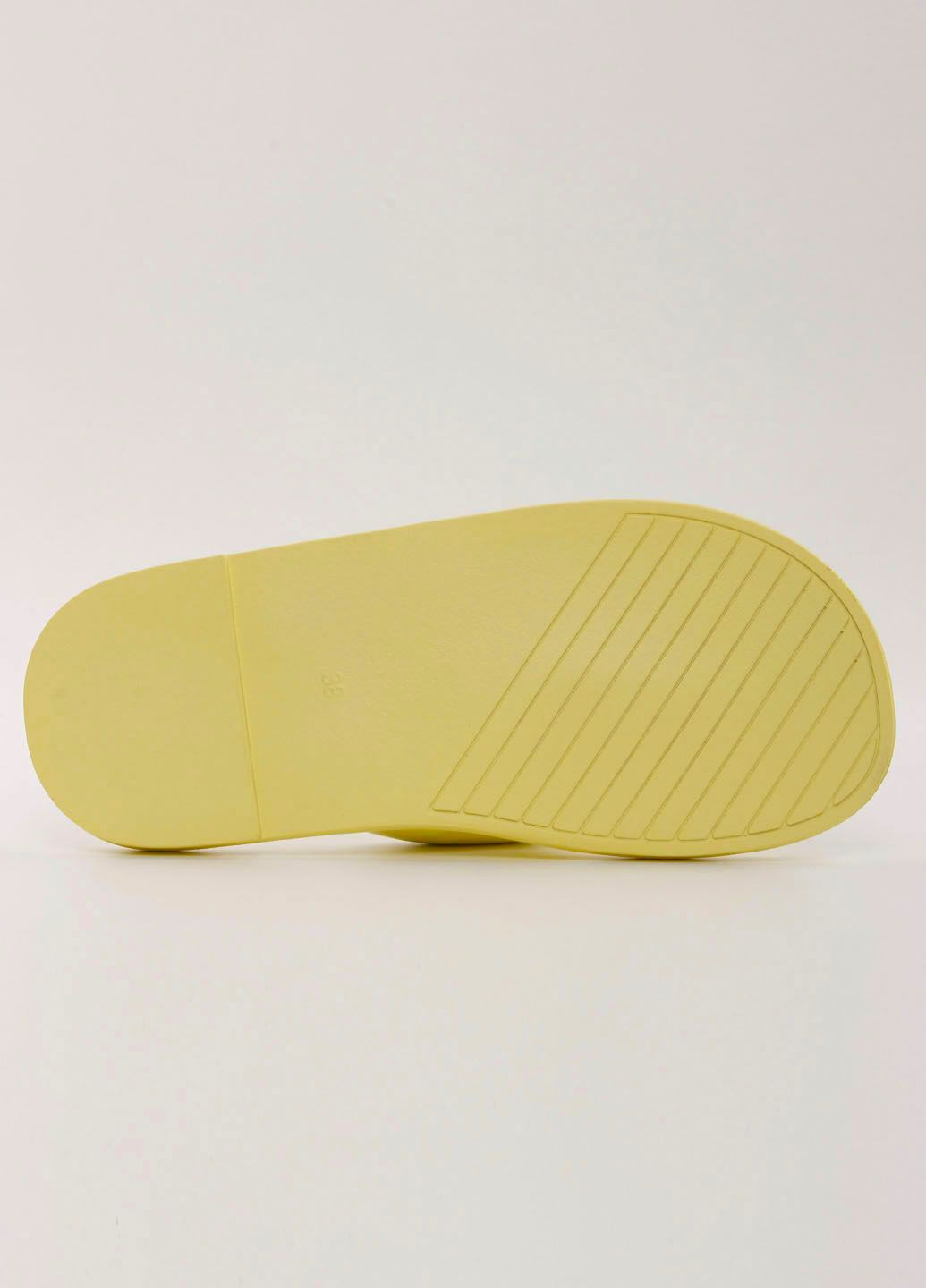 Желтые шлепанцы женские 338225 Power