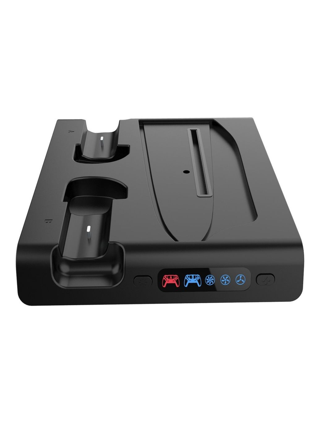 Док-станція підставка для консолі та геймпадів для PS5 Slim Disc&Digital Edition PG-P5S006 Black Ipega (372474851)