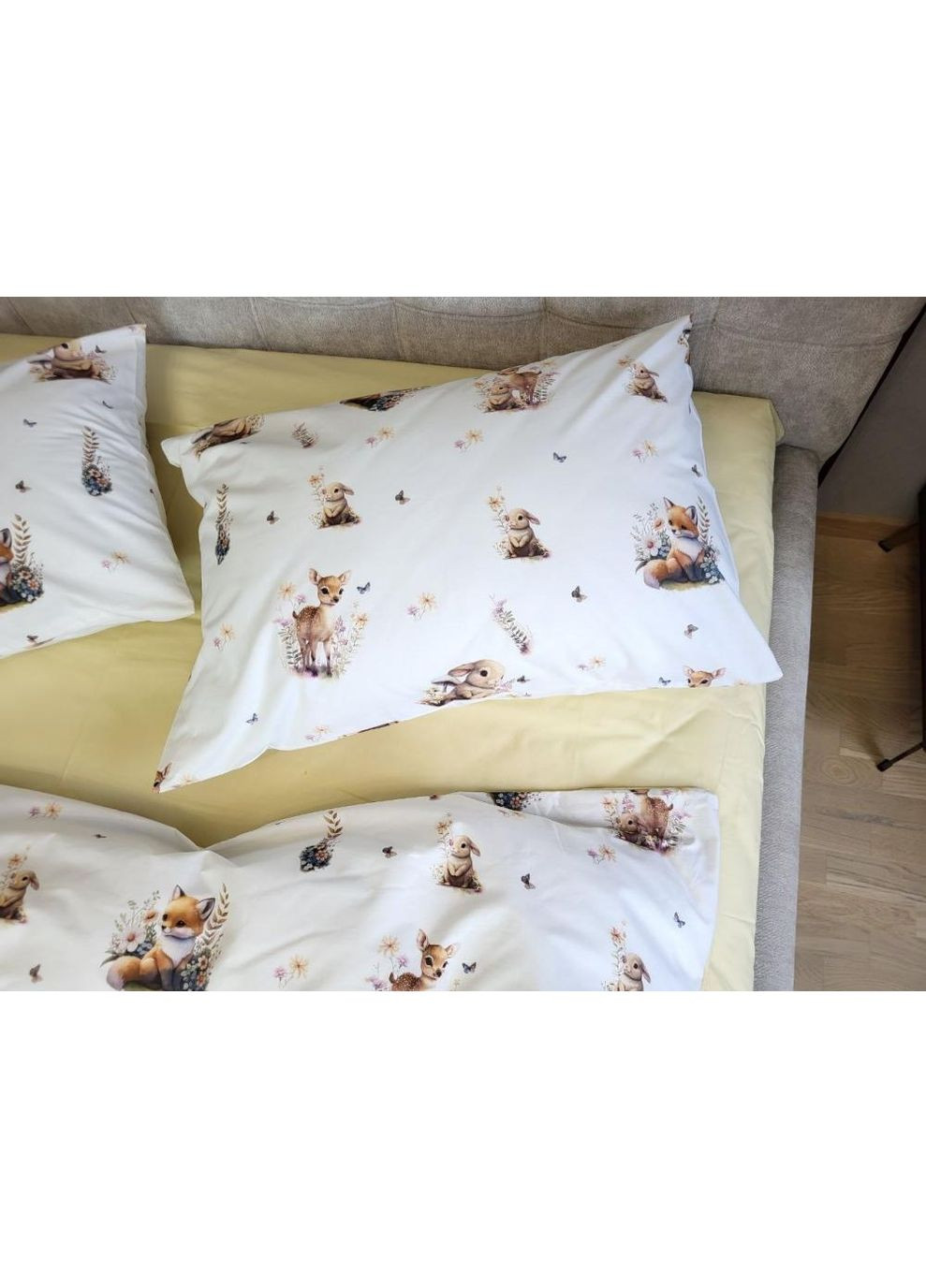 Постільна білизна Бамбіно, ранфорс Двухспальний розмір, наволочки 70/70 No Brand (363193060)