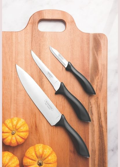 Кухонний ніж Affilata кухарський Chef 203 мм Black 23654/108 Tramontina (292310729)