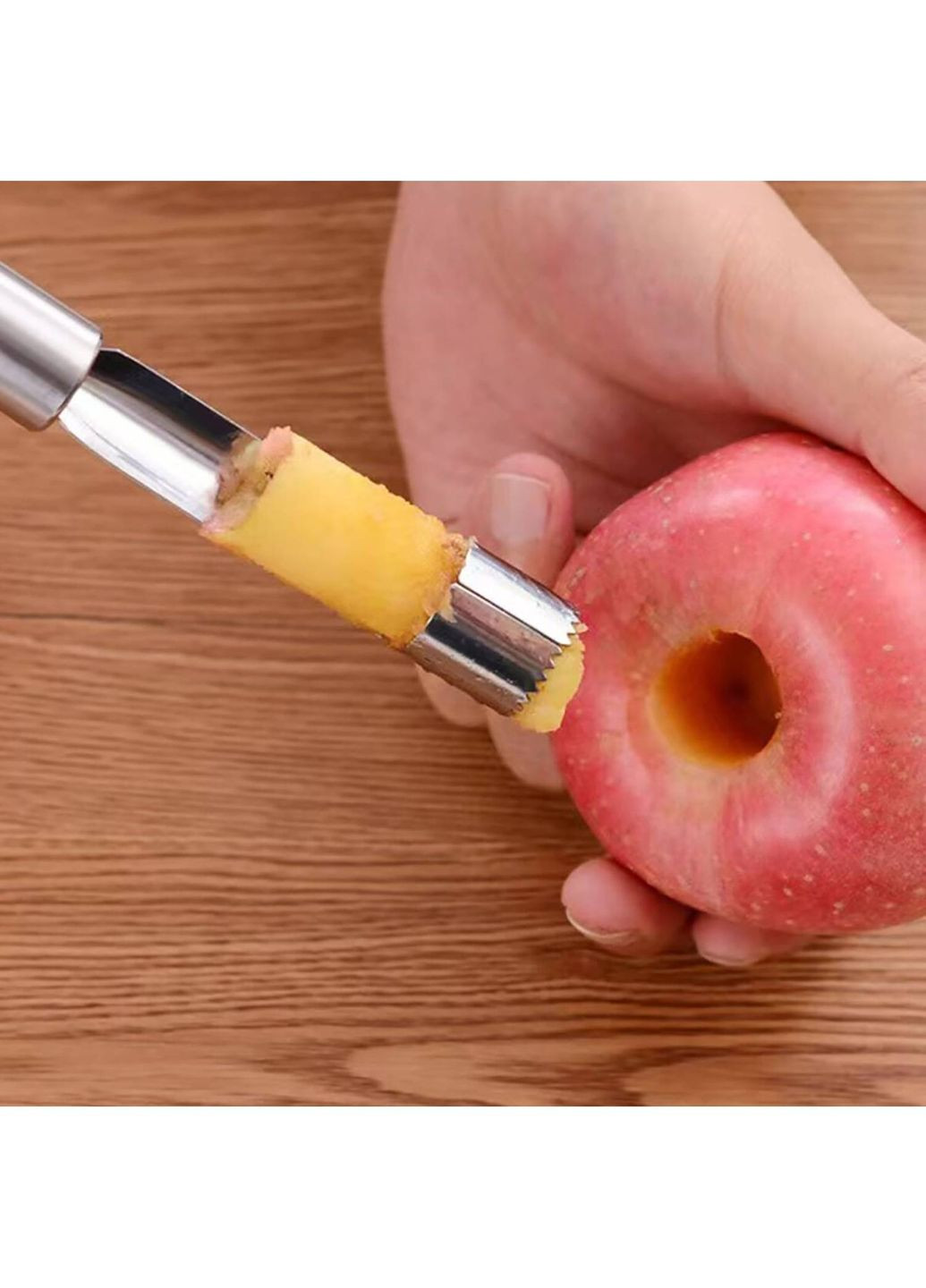 Нож для удаления сердцевин с картофеля и яблок из нержавеющей стали Kitchen Master (314459742)