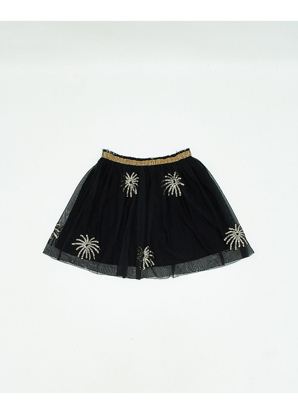 Спідниця демісезон,чорний-золотистий,Benetton United Colors of Benetton (262443345)