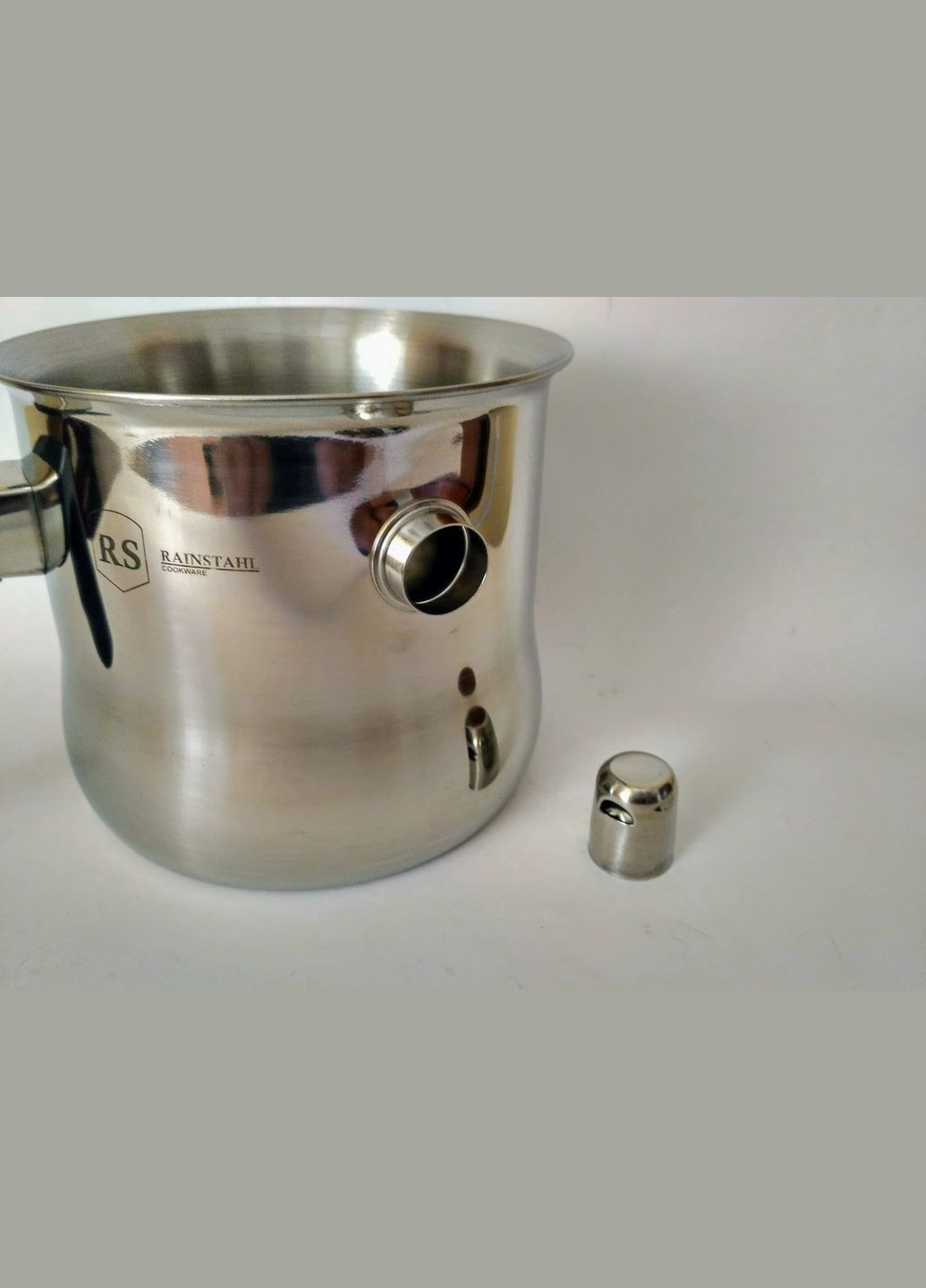 Молочник нержавейка со свистком RS-3101-15 (1.5 л) Rainstahl (342375423)