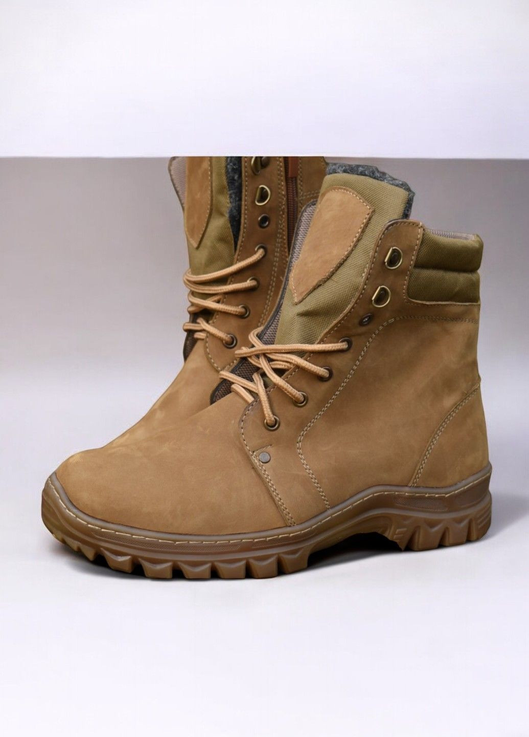 Жіночі Зимові Тактичні Берці. 36-48р Койот. 100% Натуральна шкіра! MSZF-2126 No Brand (301143249)
