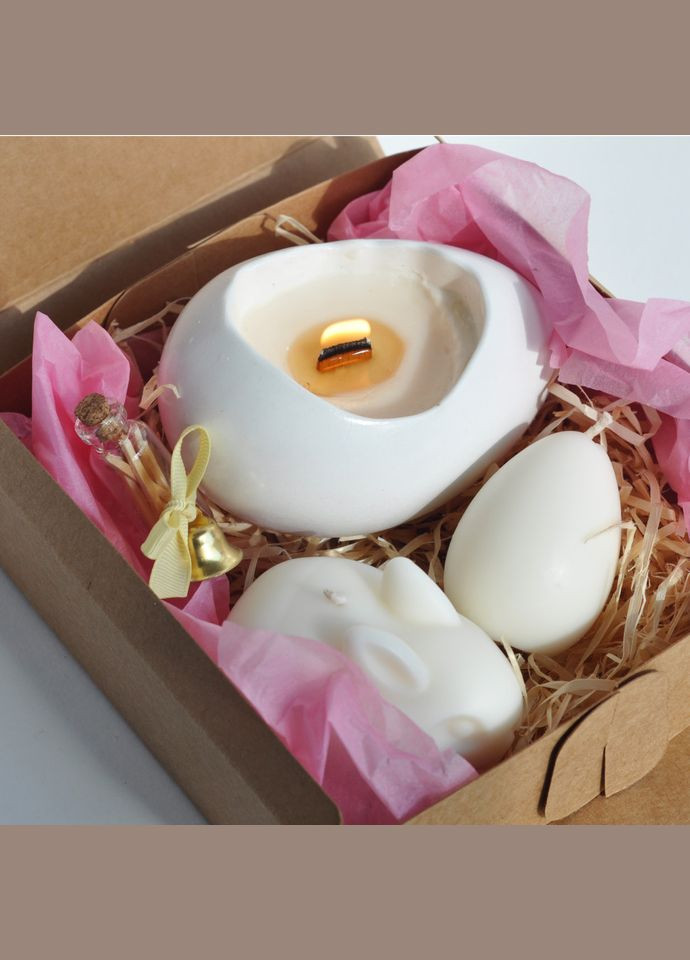 Пасхальний набір свічок з соєвого воску 3 шт SP2364 Spokiy (322948852)