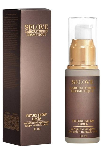 Антивіковий крем для шкіри навколо очей Future Glow Luxea 30ml (1543530-43853181) Selove Laboratories Cosmetique (368908346)