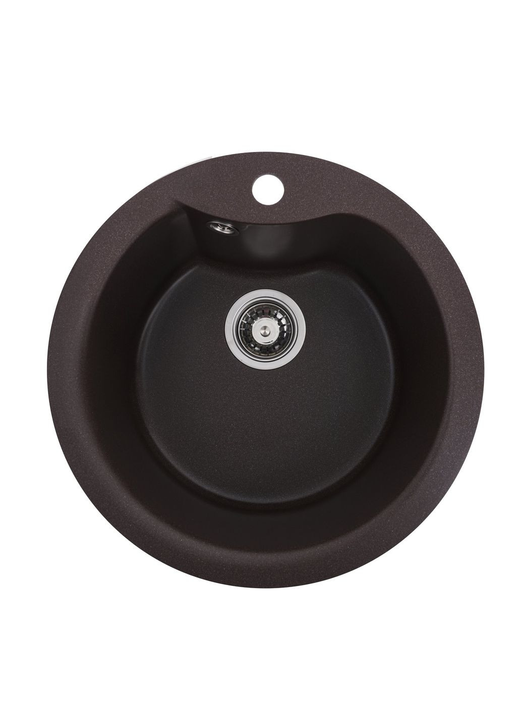 Гранітна мийка для кухні 480 TURAS матова Мокко Platinum (269793653)