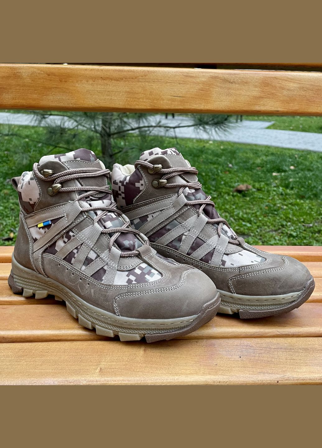 Демісезонні Берці Жіночі Тактичні. 36-48р Койот+Піксель. Зносостійка підошва! BXDF-2126 No Brand (301148068)
