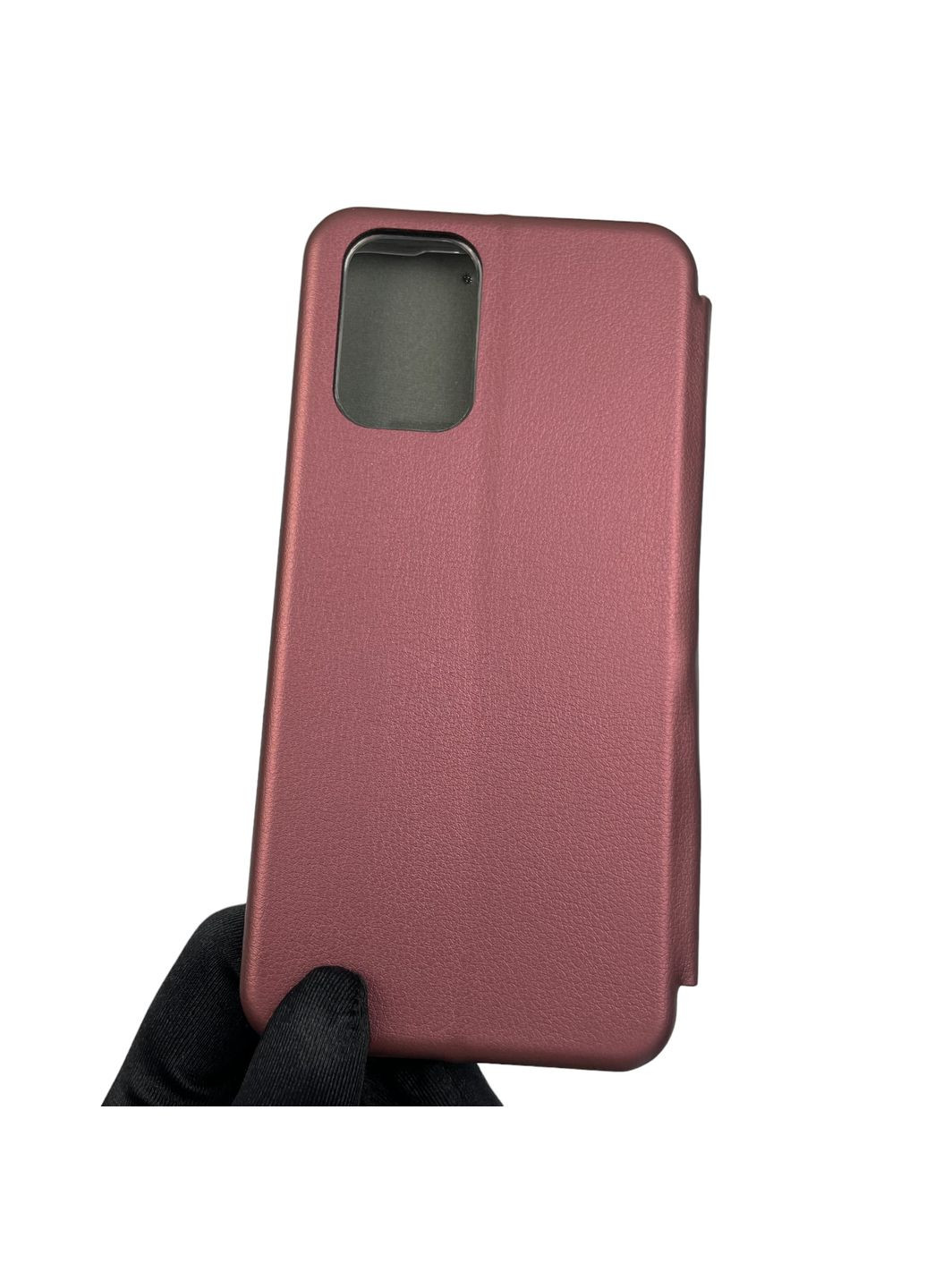 Чохол-книжка для Redmi Note 10 з підставкою на сяомі редмі нот 10 бордова gd1 Xiaomi (366021220)