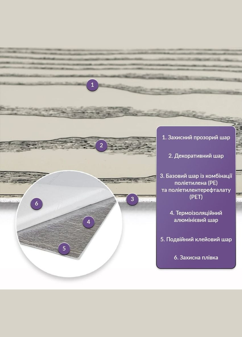 Самоклеюча стінова PET плитка 600*300*2mm (D) SW-00002300 No Brand (328578262)