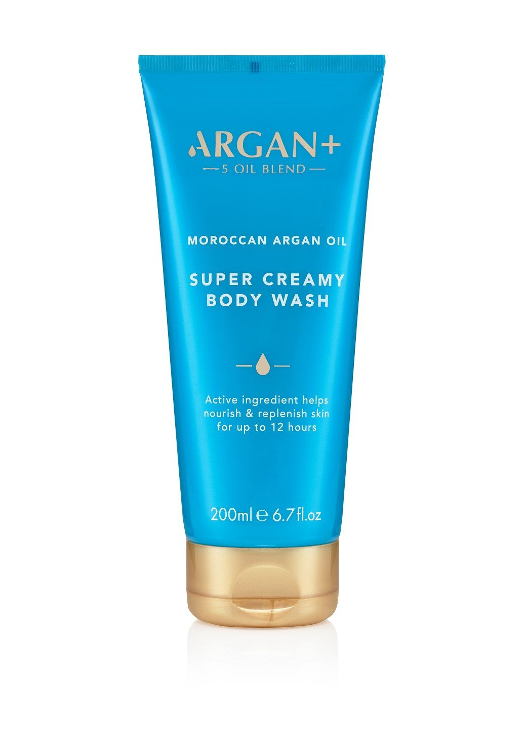 Гель для душу Argan+ Moroccan Argan Oil Super Creamy 200 мл Argan+ (303341319)