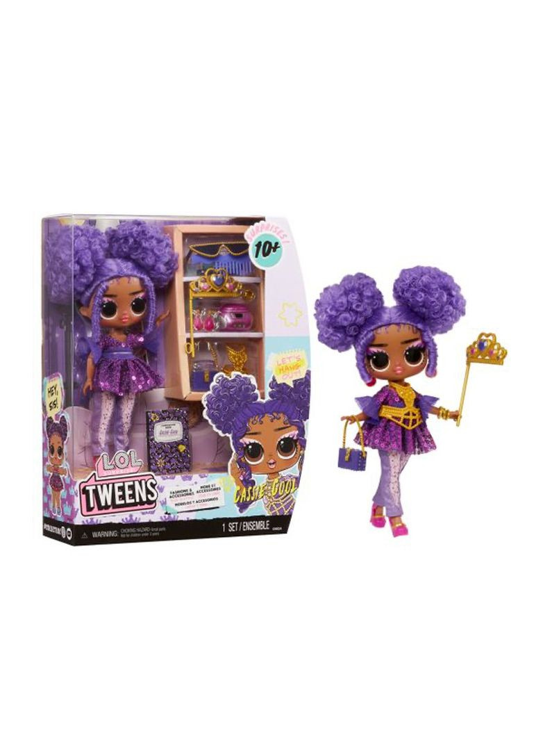 Ігровий набір із лялькою L.O.L. SURPRISE! серії "Tweens Core" - КЕСІ КУЛ з аксесуарами No Brand (362426651)
