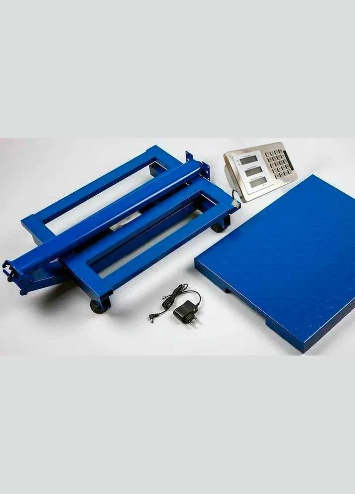 Ваги торгові електронні електронні підлогові на 300 кг, Синій Art (283622568)