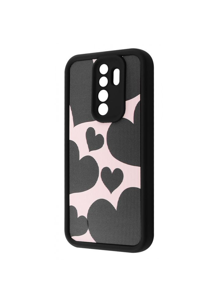 Чехол Artfull Case для Xiaomi Redmi Note 8 Pro Black Hearts Wave (332006295)