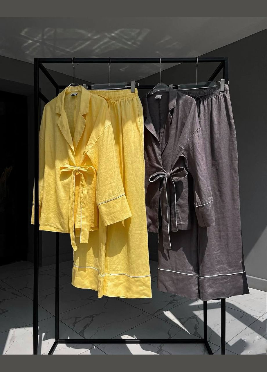 Женский графитовый костюм No Brand (339507942)