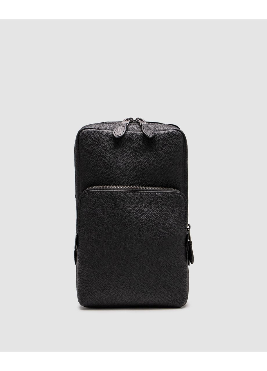 Сумка чоловіча Gotham Pack In Pebble Leather Black No Brand (355343281)