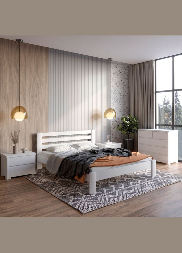 Двуспальная кровать Колумбия 180х200 см (MBG-2716) Mebigrand (368282963)