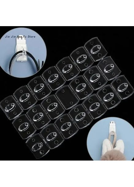 Набір гачків, що самоклеяться, 1,3х1,8 см для гірлянд і декору, не залишають слідів (20шт) Erston (367074449)