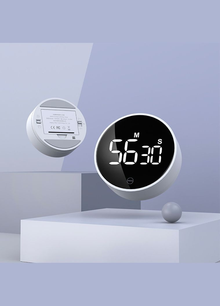 Кухонний електронний таймер Xiaomi Comfort Whirling Timer (NK5260) MiiiW (272156254)