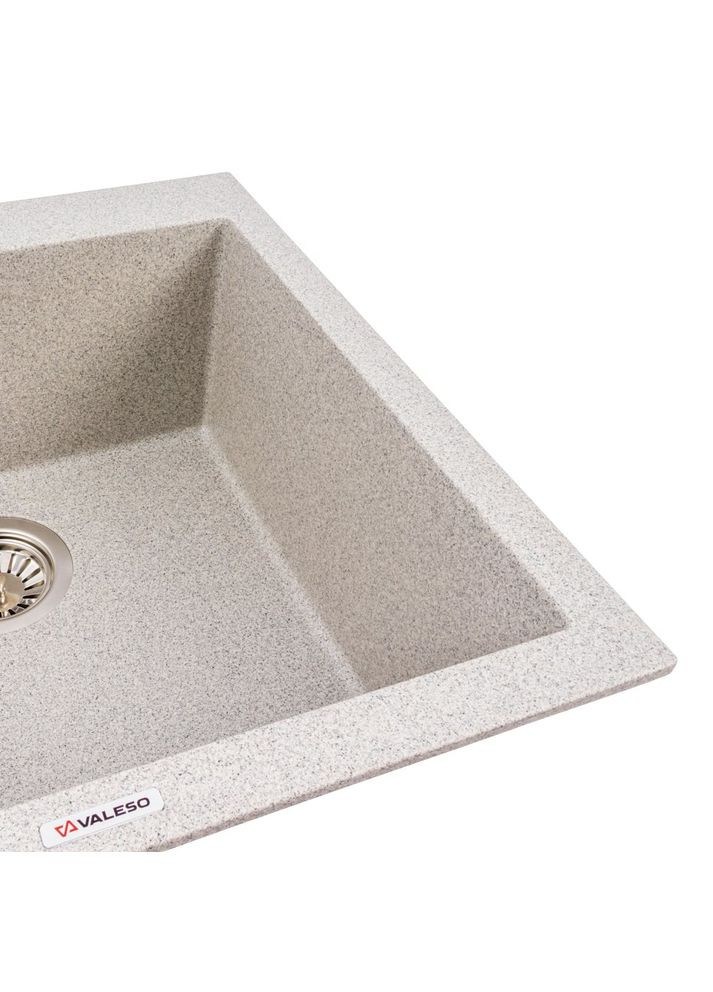 Гранитная мойка GALAX 5050 серая Valeso (358059425)