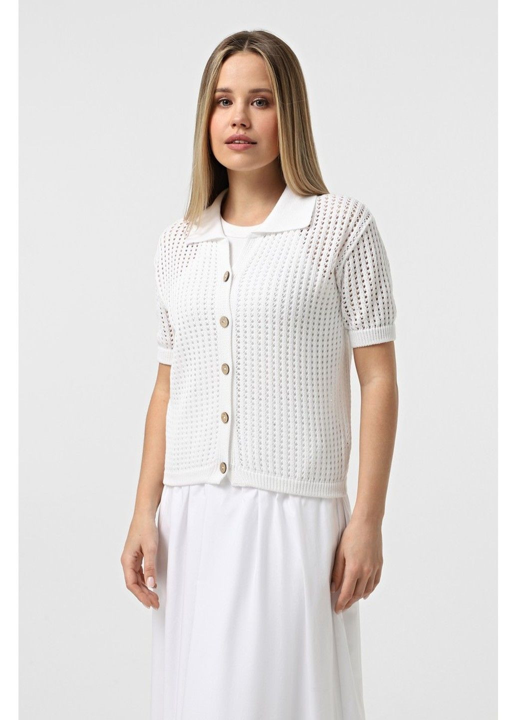 Белоснежный лето кардиган Sewel
