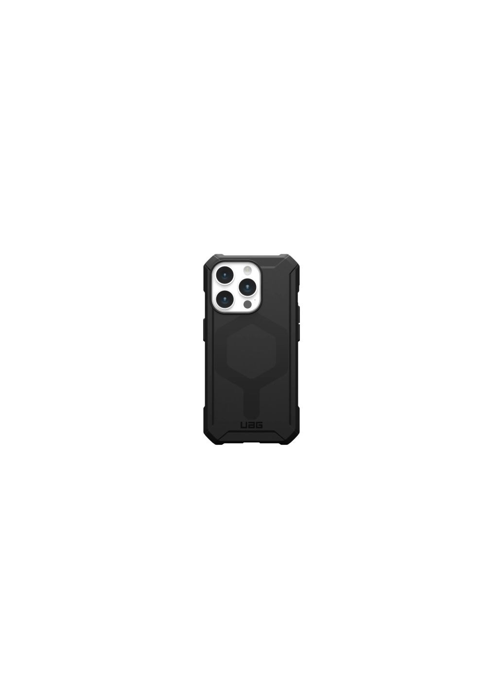 Чехол для мобильного телефона Apple iPhone 15 Pro Max Essential Armor Magsafe, Black (114296114040) UAG apple iphone 15 pro max essential armor magsafe, b (275101138)