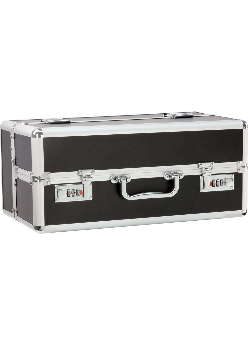 Большой кейс для хранения секс-игрушек BMS Factory Large Lokable Vibrator Case Black, кодовый замок PowerBullet (298748186)