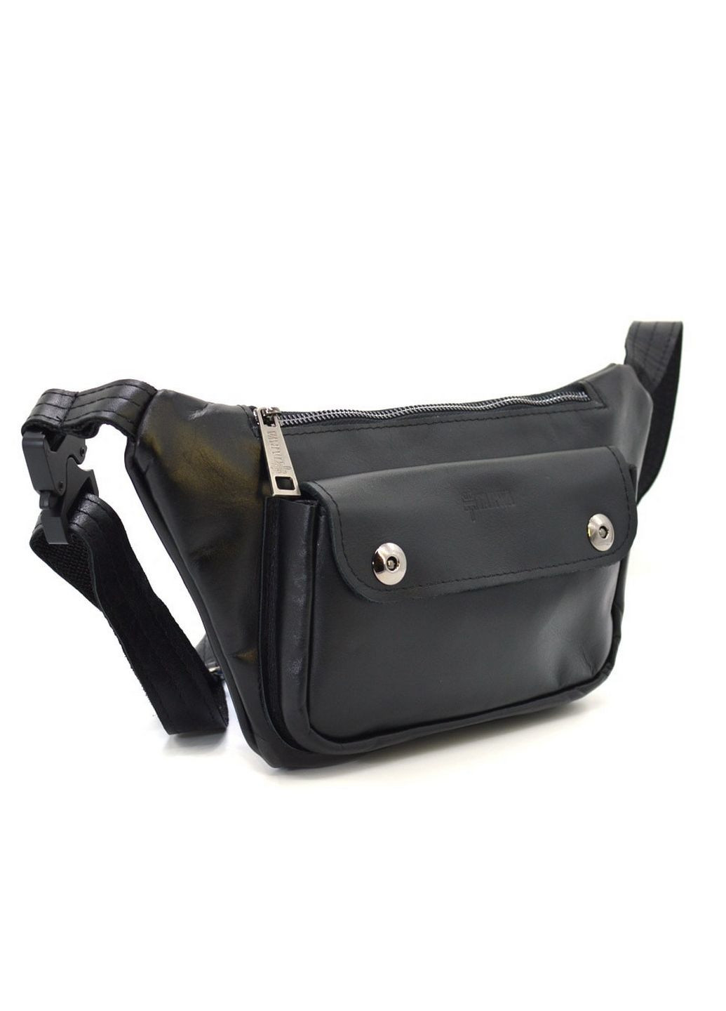 Мужская кожаная сумка на пояс 14х29х5 см TARWA (315872576)