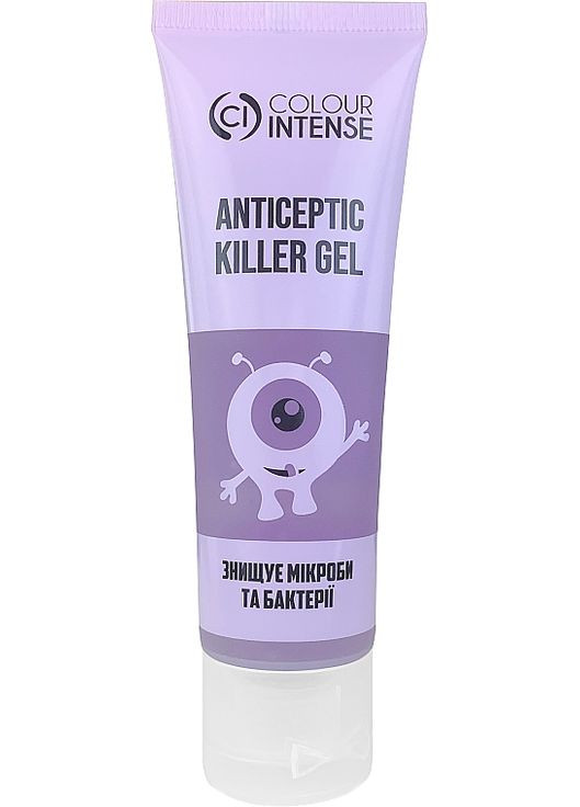 Антисептичний гель для рук "Ягідний" (60% спирту) Antiseptic Killer Gel Berry 50ml (843809-26185) Colour Intense (368657336)