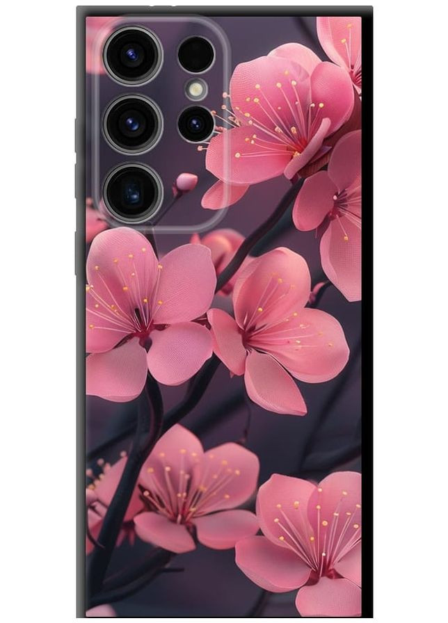TPU чохол 'Пурпурова сакура' для Endorphone Samsung Galaxy S24 Ultra (306555171)