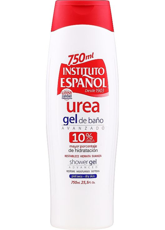 Зволожувальний гель для душу Urea Shower Gel 1250ml (749411-150766) Instituto Espanol (368611418)