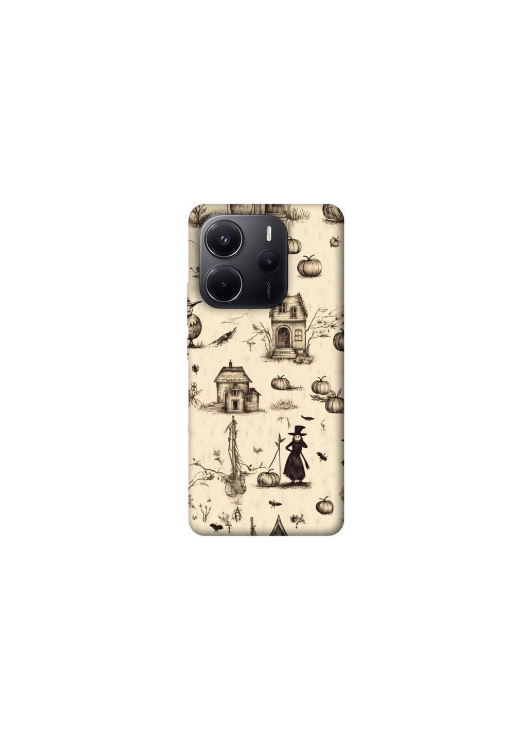 Чехол на Xiaomi Redmi Note 14 5G Halloween aesthetic ver.1 Frontalka (363895842)