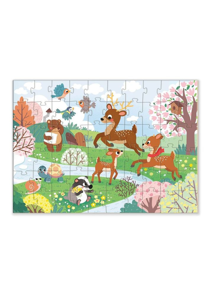 Пазл "Природа расцветает" 60 элементов, серия "Времена года" Весна Додо Dodo (338425618)