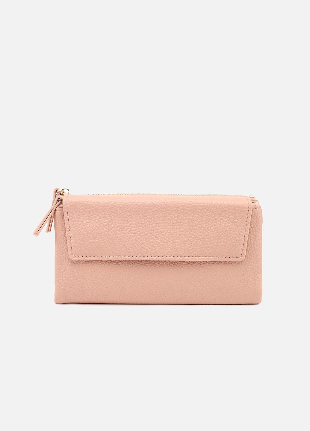 Гаманець жіночий колір пудровий ЦБ-00280845 No Brand (341083350)