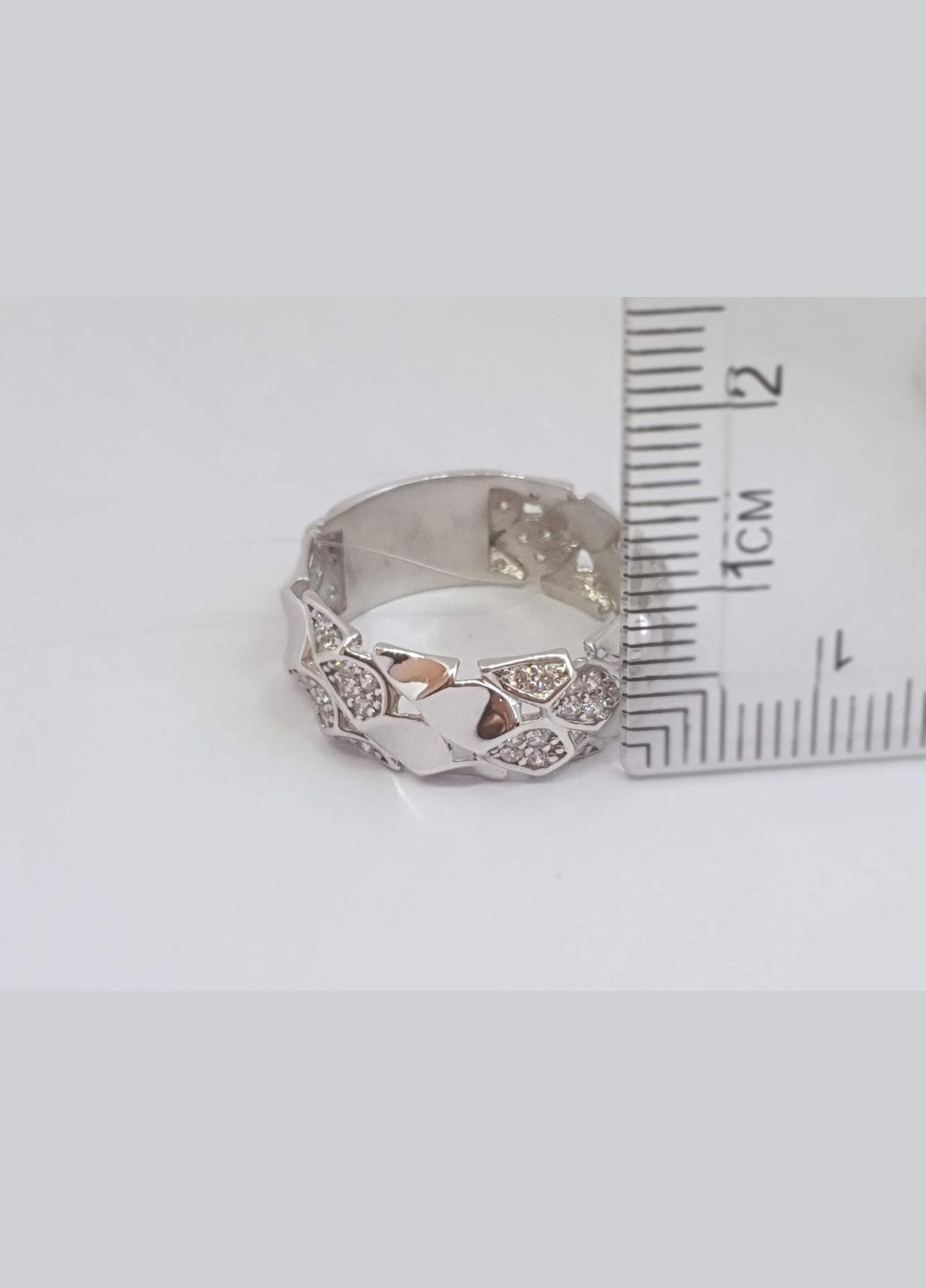 Серебряное кольцо с фианитами. 2724.1С Dear (300078222)