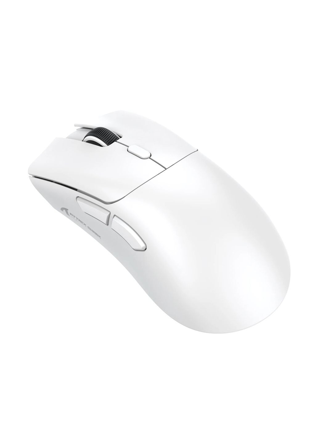 Ігрова бездротова мишка R1 (RGB) (59g) (PAW3311) Білий ATTACK SHARK (327416777)