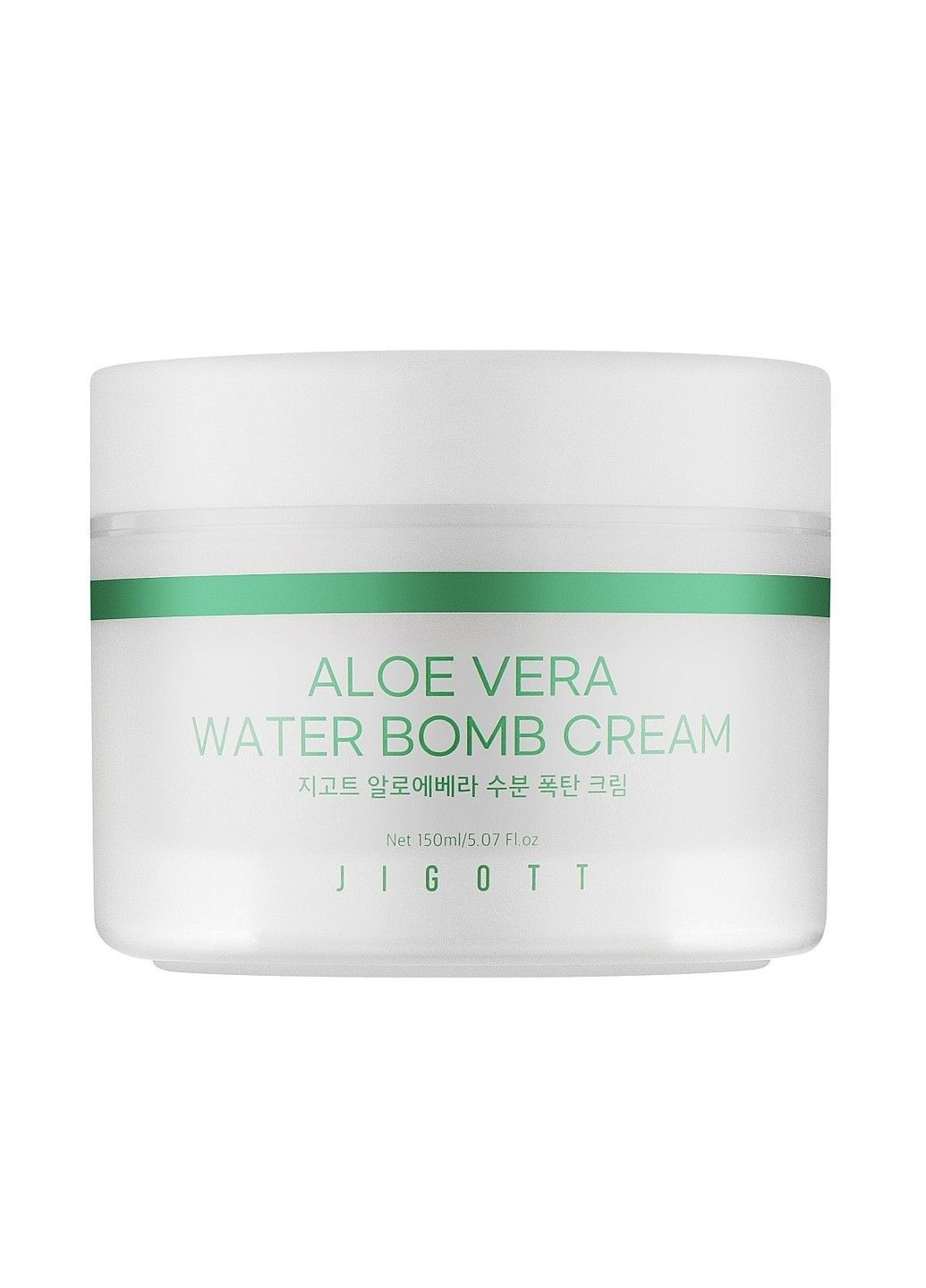 Увлажняющий крем для лица Алоэ Aloe Vera Water Bomb Cream 150 мл Jigott (289134753)