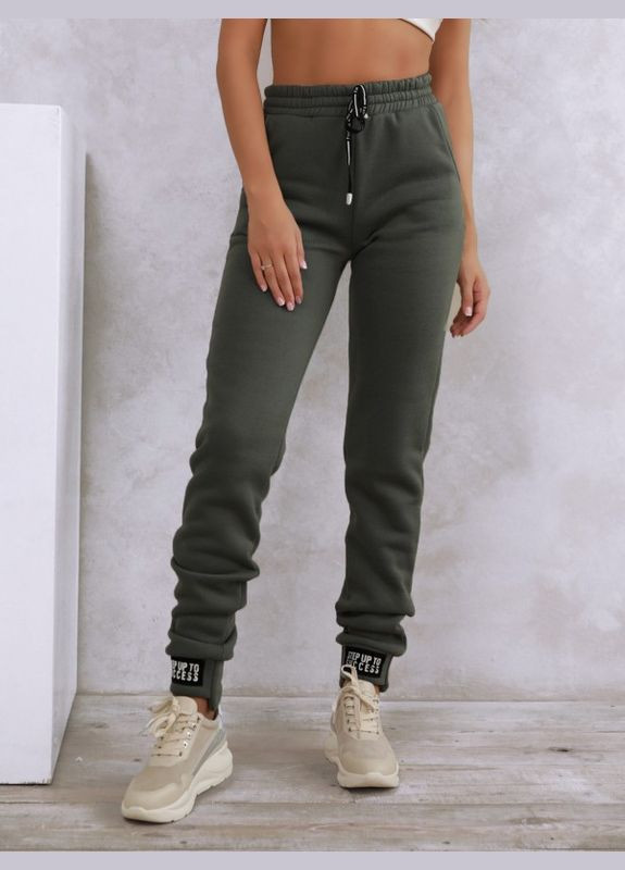 Спортивні штани 12285 хакі ISSA PLUS (301036727)