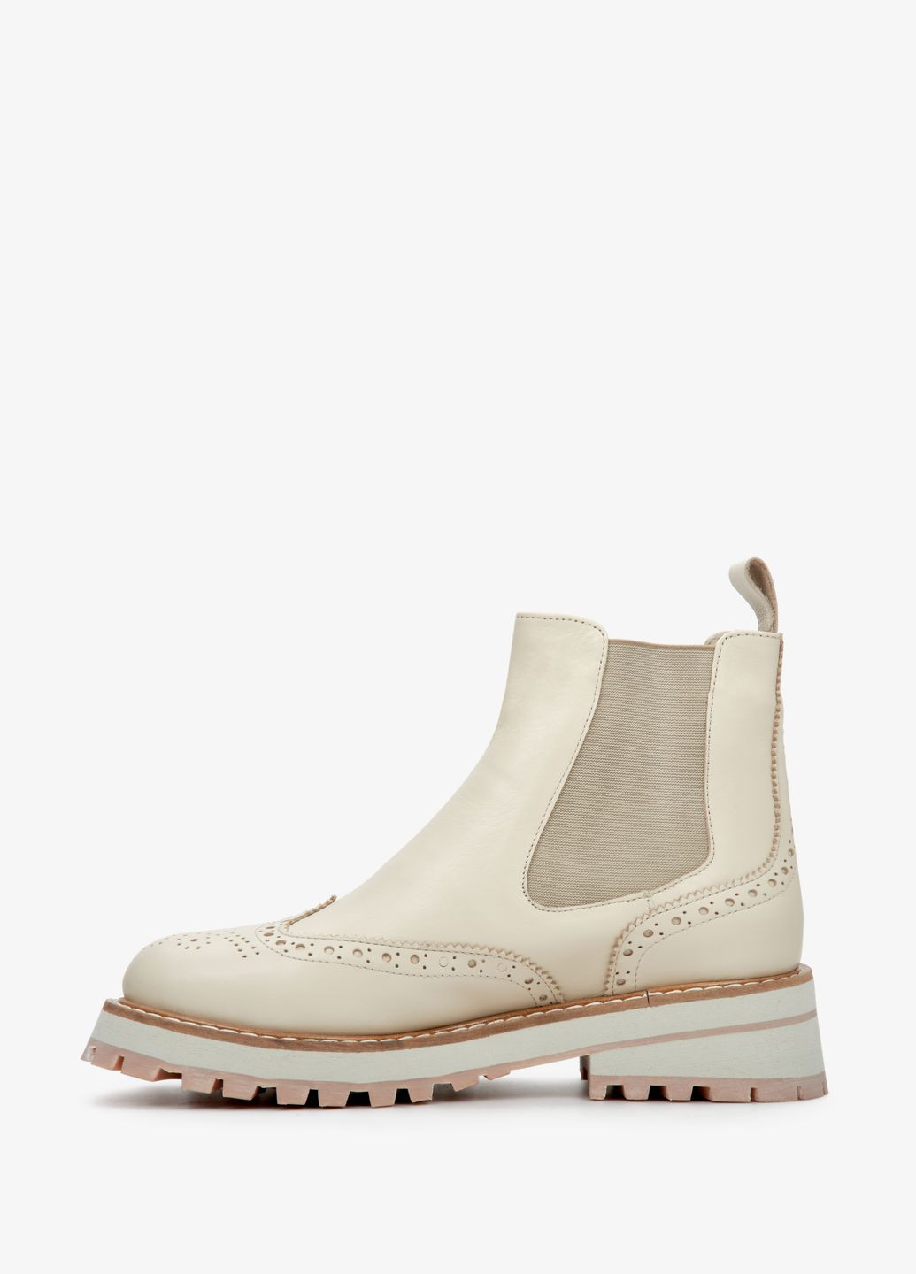 Осенние челси, цвет молочный Estro