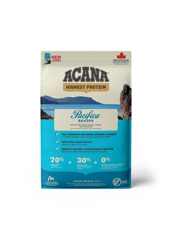 Сухой корм для собак всех пород Pacifica Dog 6 кг (a54160) Acana (315424804)