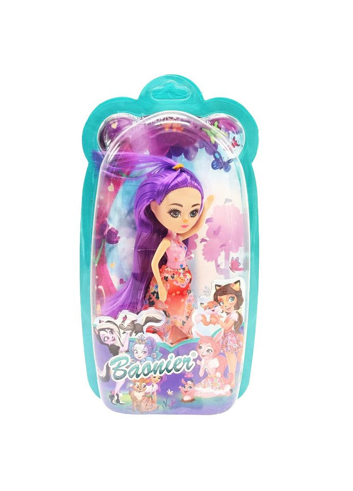 Дитяча іграшкова Лялька "Baobier" JJ8572-20(Violet) 15 см, шарнірна Bambi (364894250)