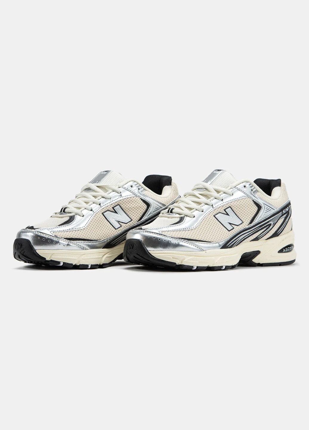 Бежеві Осінні кросівки чоловічі new balance 509 beige silver | нью баланс 509 бежеві No Brand