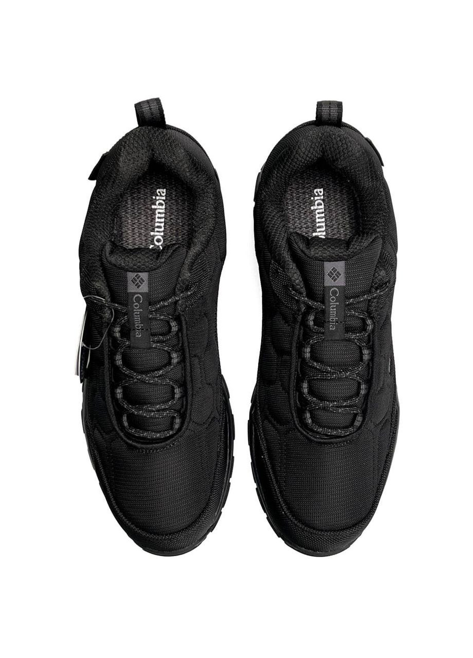 Черные демисезонные кроссовки мужские columbia firecamp iii gtx all black No Brand Firecamp III Waterproof All