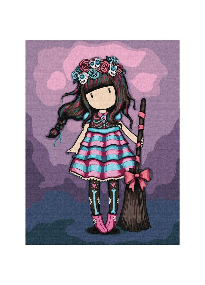 Картина по номерам "Frida Santoro Gorjuss Collection" KHO8675, IDEYKA (367964060)