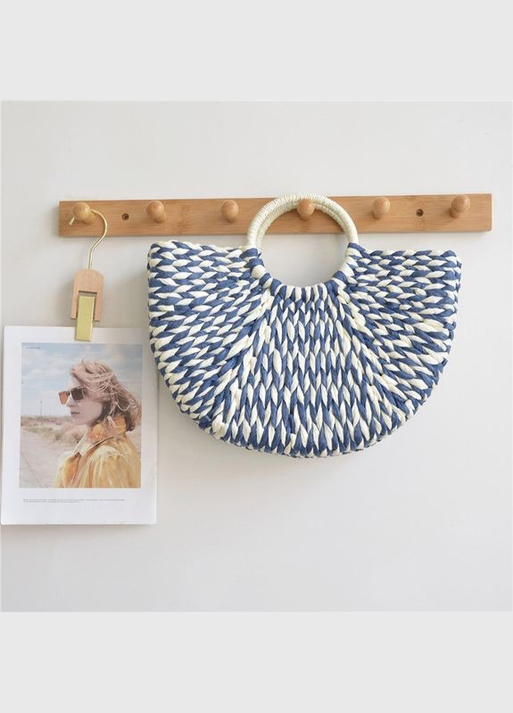 Женская плетёная соломенная сумка 10544 No Brand (344446886)