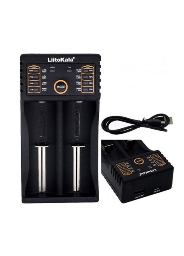 Зарядное устройство Lii-202 на 2 слота (для Ni-MH, Ni-CD, Li-Ion, LiFePO4) LiitoKala (335834116)
