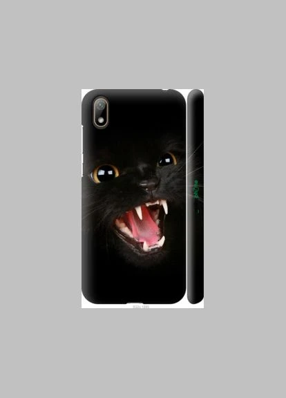 Чехол на Huawei Y5 2019 Чёрная кошка "932m-1695-2448" Endorphone (380371924)