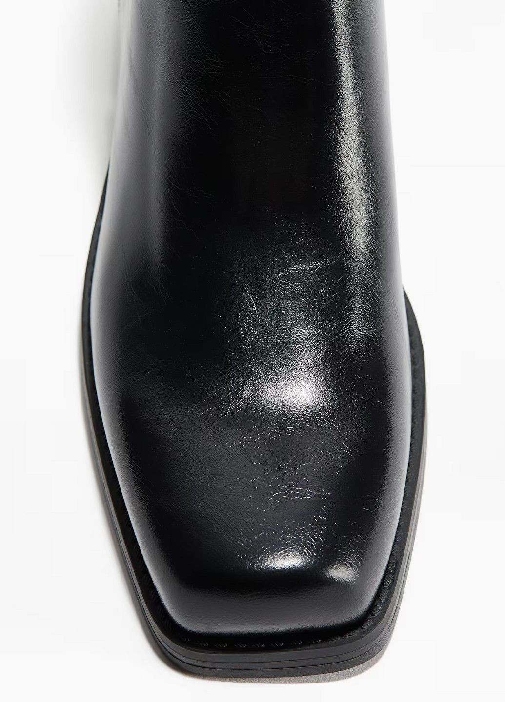 Осенние ботинки H&M из искусственной кожи