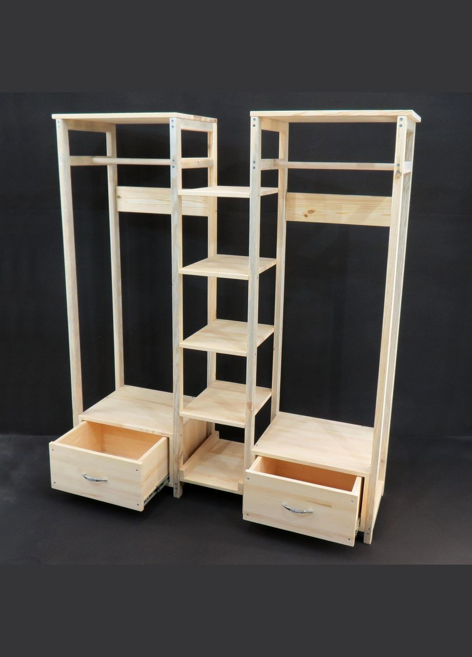 Стойка вешалка для одежды из дерева Радомир бланже (СВГ-005201) No Brand (328073316)