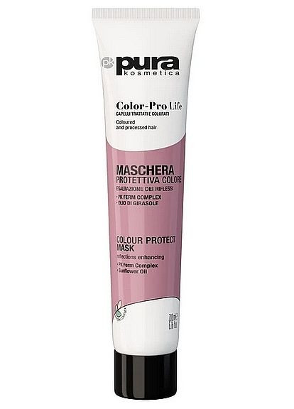 Маска для окрашенных волос Color Pro Life Mask 1000ml (1257031-196865) Pura Kosmetica (368665963)